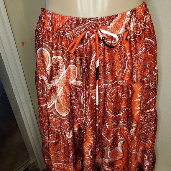 Lauren Ralph Lauren Oretha Paisley print Skirt - Picture 5 of 10